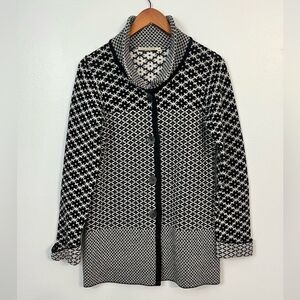 Chiaramente Wool Blend Sweater Coat Made‎ in Italy